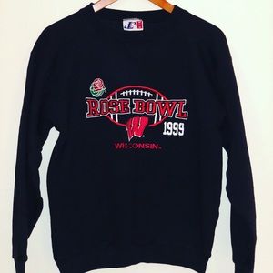 Vintage Wisconsin Rose Bowl Sweater Men’s Medium